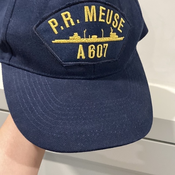 BEECHFIELD Blue Marine P. R. Meuse A607 Cap - Picture 9 of 9